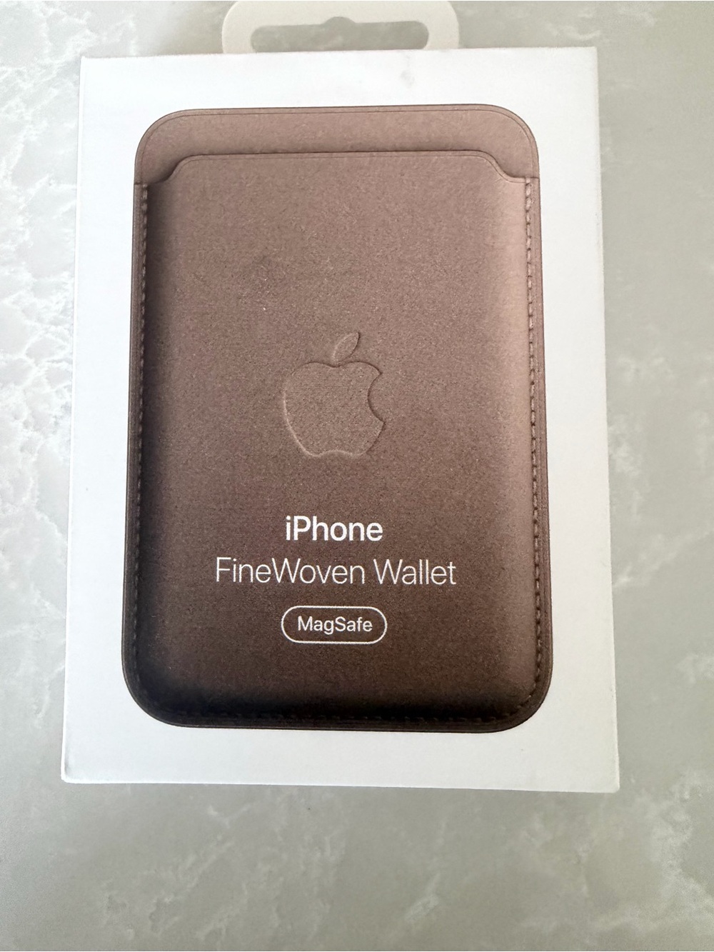 Apple iPhone FineWoven MagSafe Wallet - Chocolate Brown